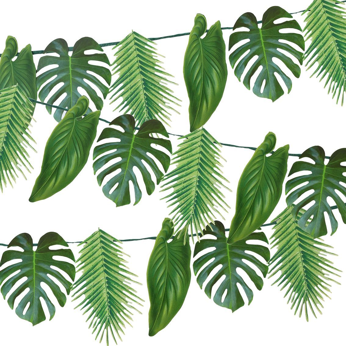 Fiesta Palm Leaf Garland Banner - 2.6m