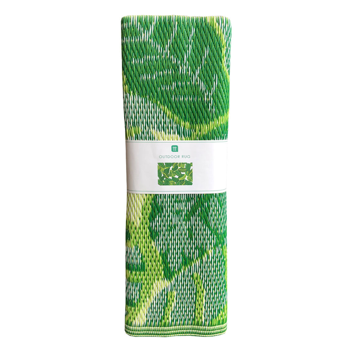 Green Tropical Outdoor Rug