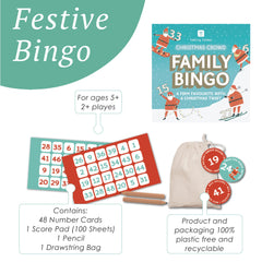 Christmas Santa Family Bingo Game