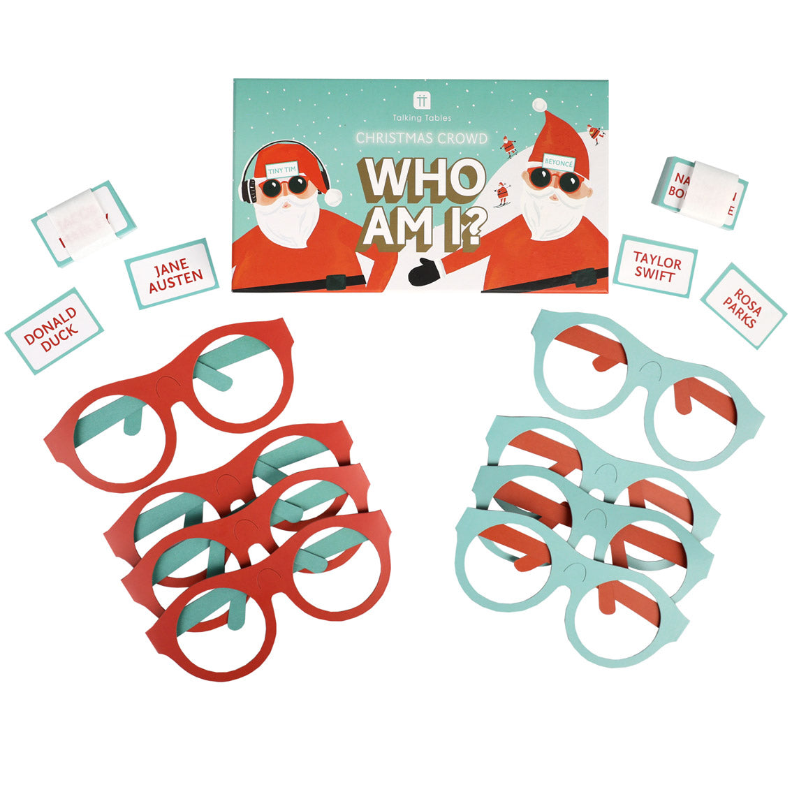 Christmas Family Who Am I Game
