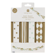 Gilded Paper Chains - 100 Pack