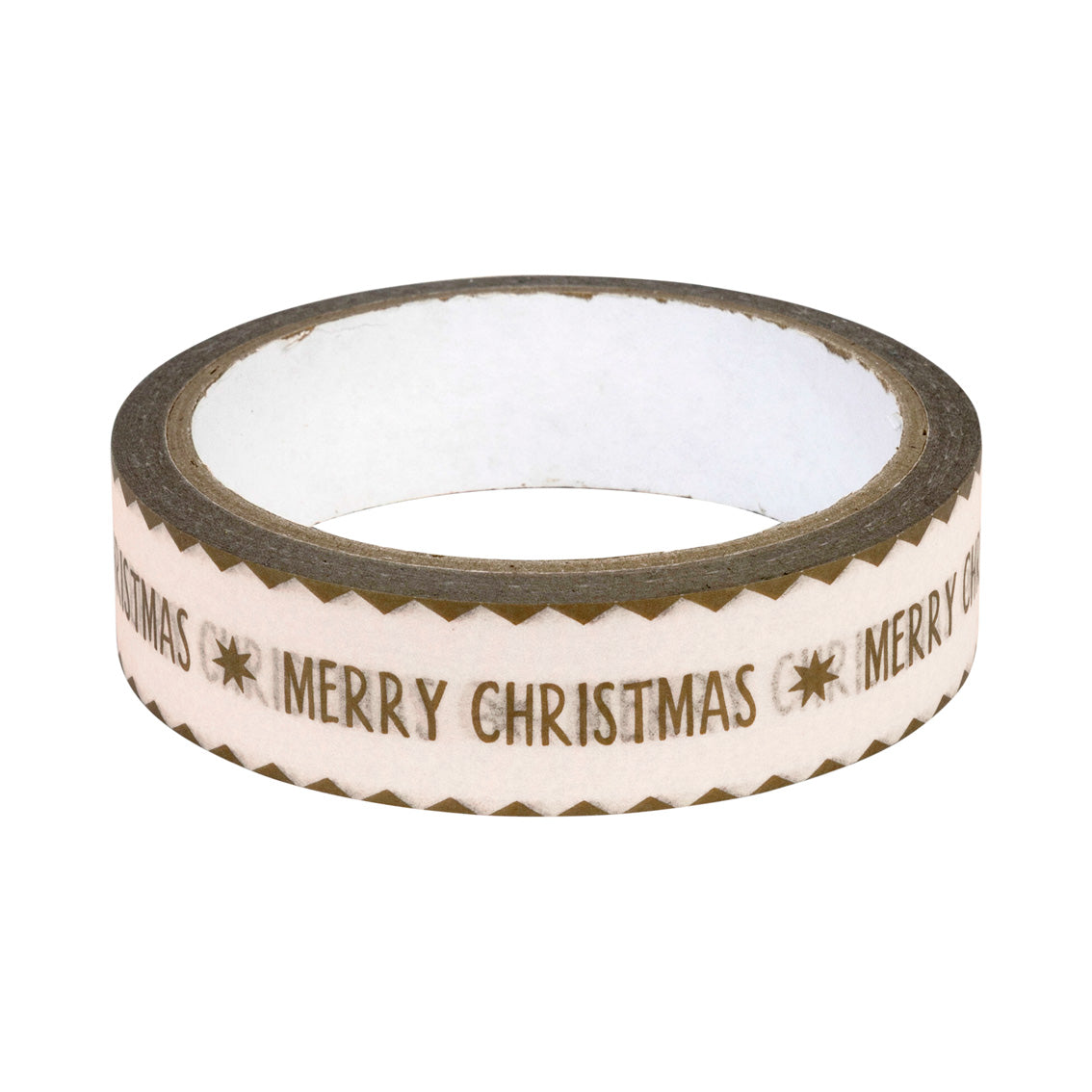 Gilded Merry Christmas Paper Tape - 20m