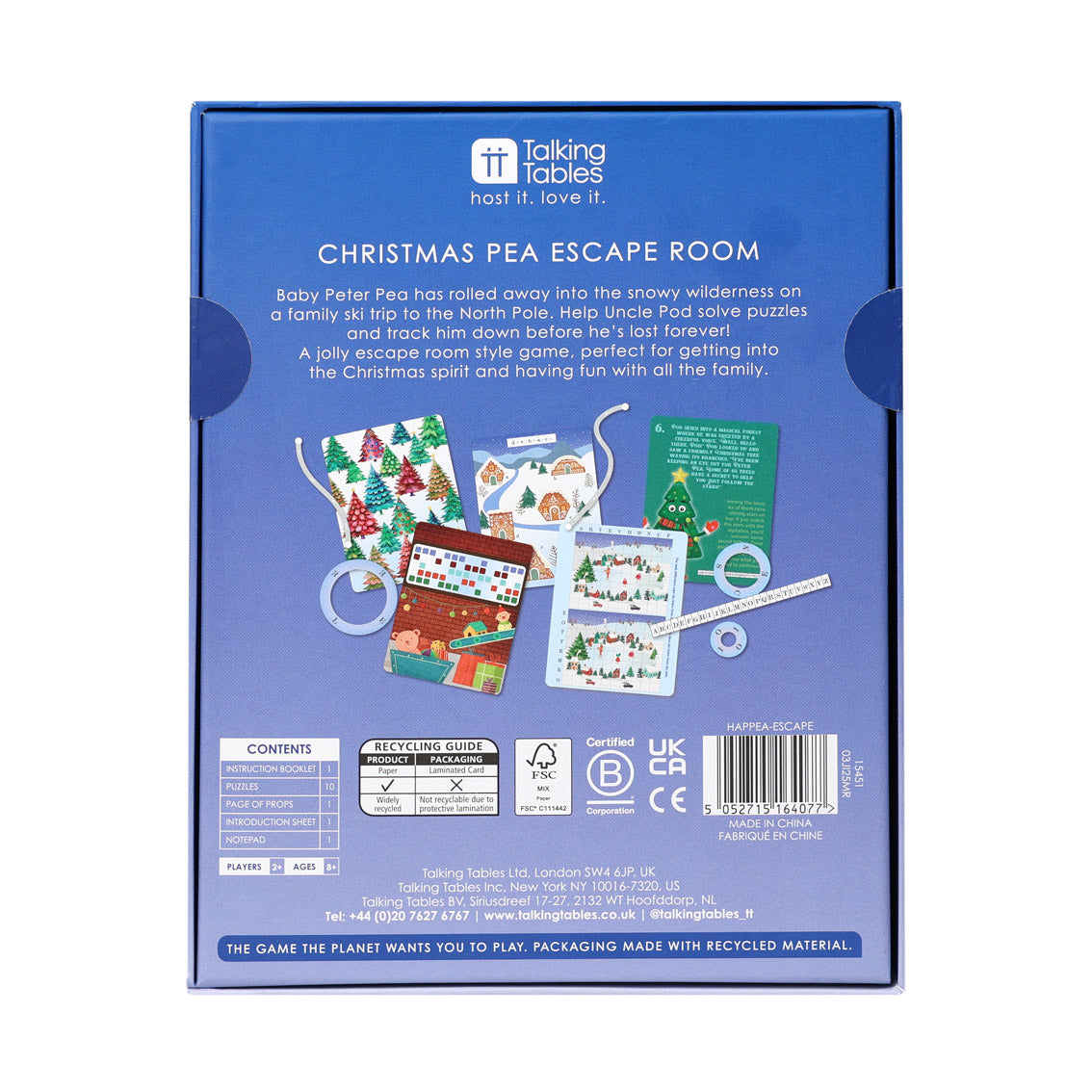 Christmas Escape Room - Pea Edition