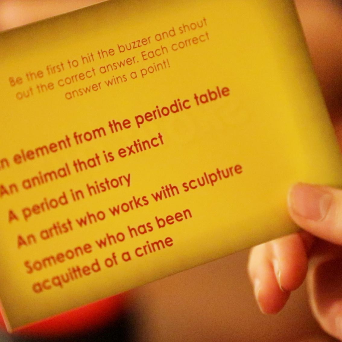 Host Your Own Family Game Show Party Game