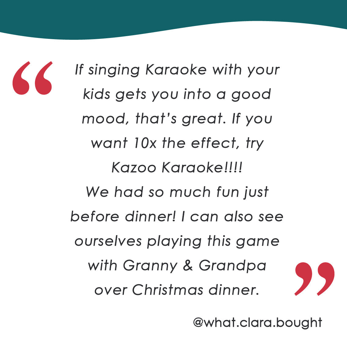 Kazoo Karaoke in a Tin