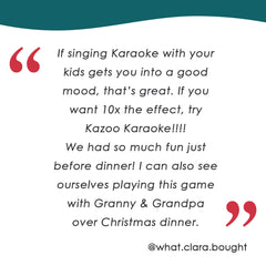 Kazoo Karaoke in a Tin
