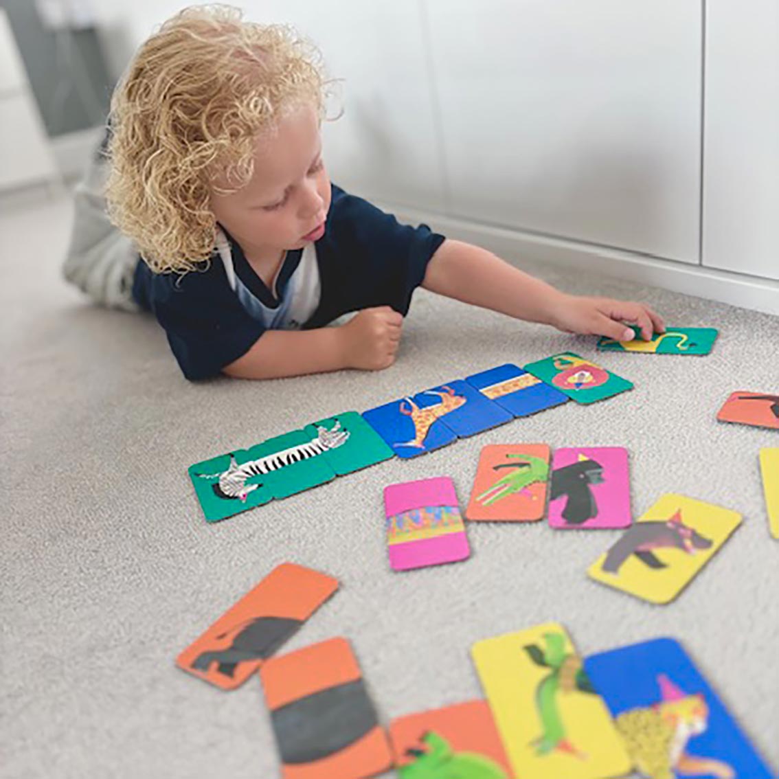 Children's Animals Mix-Up Game