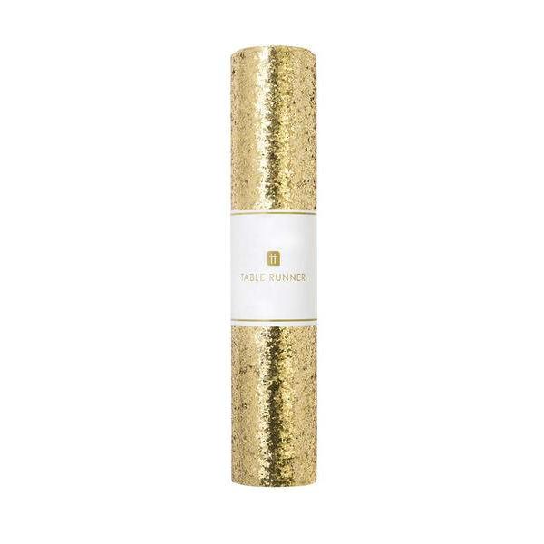 Gold Glitter Table Runner | 180cm