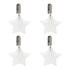 Marble Star Table Cover Weights - 4 Pack