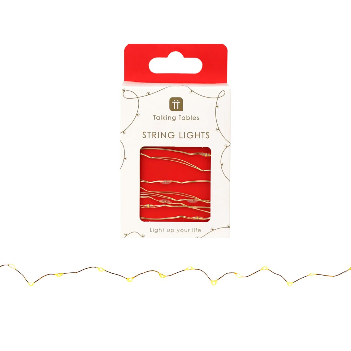 Gold LED String Lights - 3m