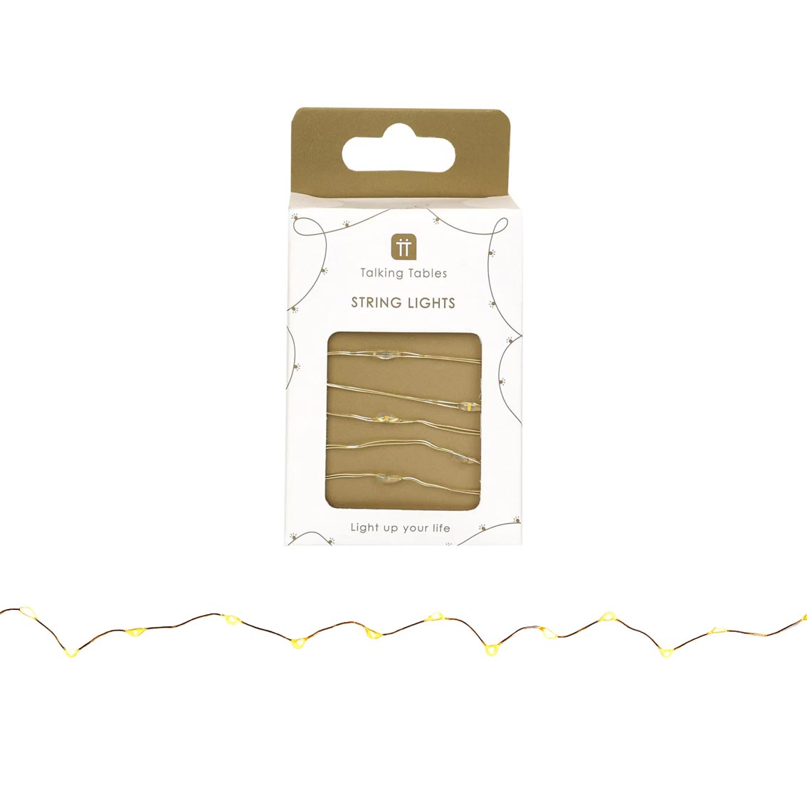 Gold LED String Lights - 3m