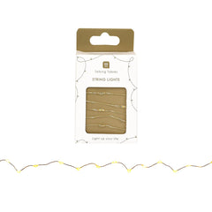 Gold LED String Lights - 3m
