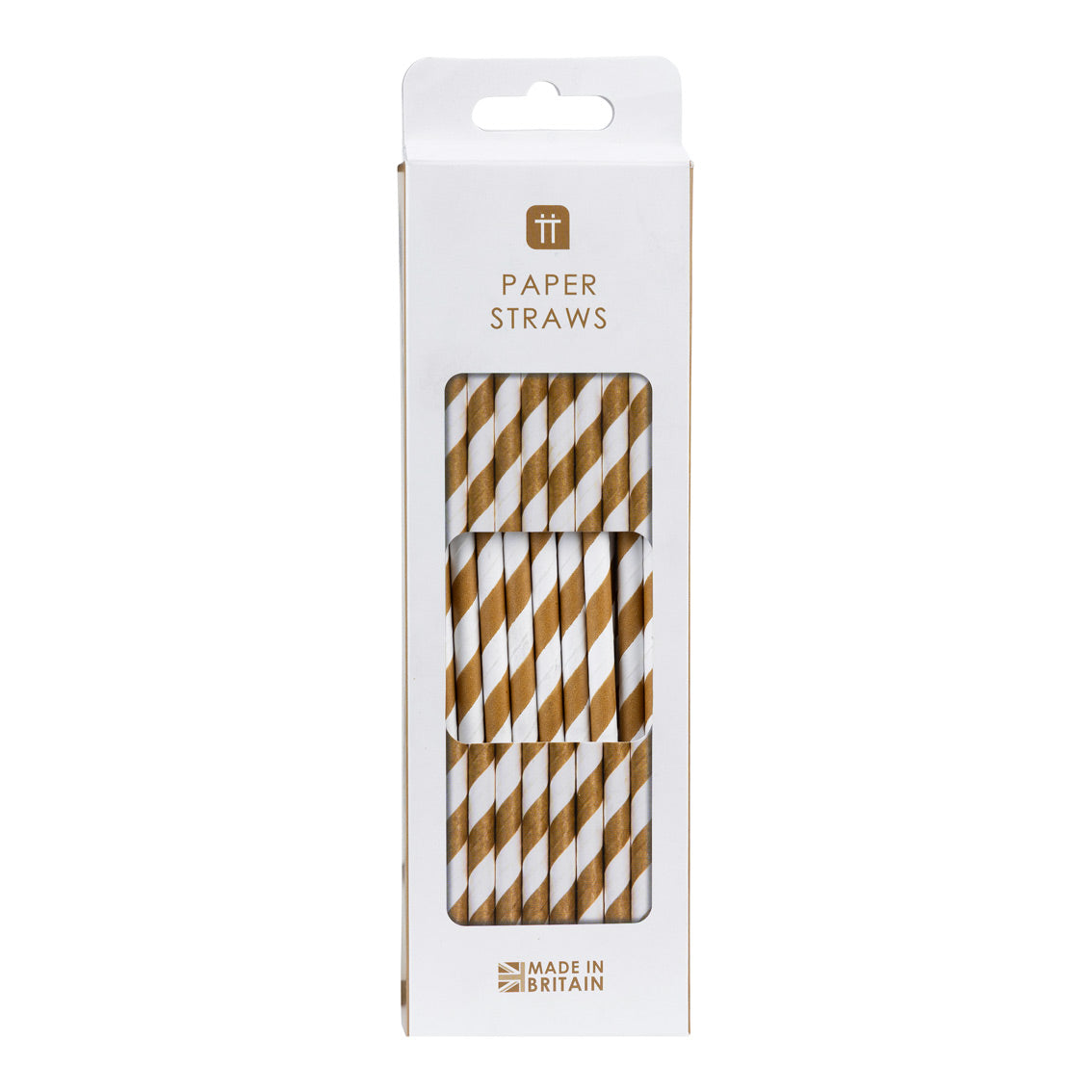 Mix & Match Gold Straws
