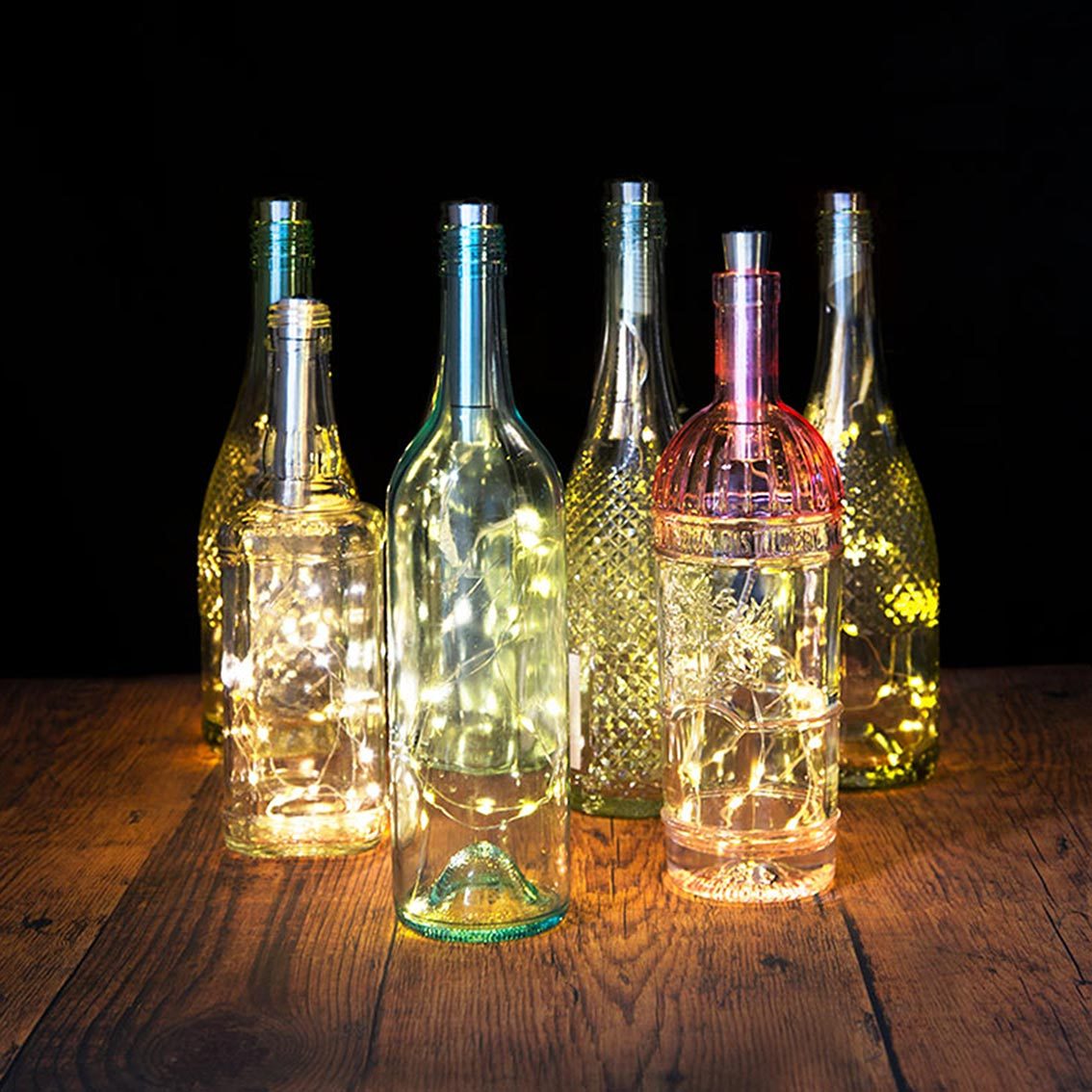 Gold Bottle Lights - 1m
