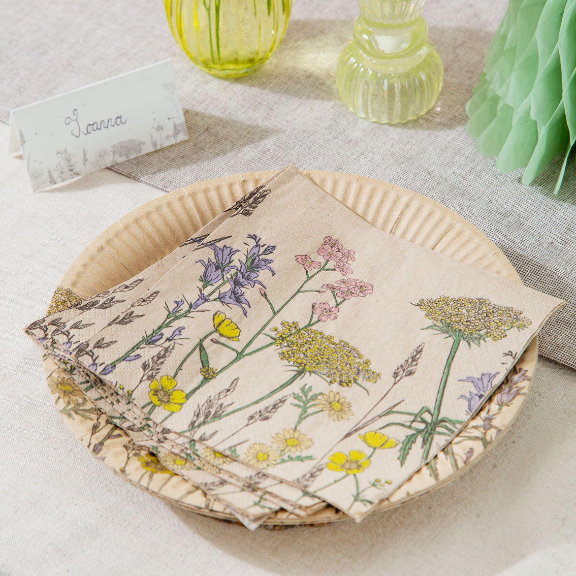 Meadow Recycled Paper Napkins - 20 Pack