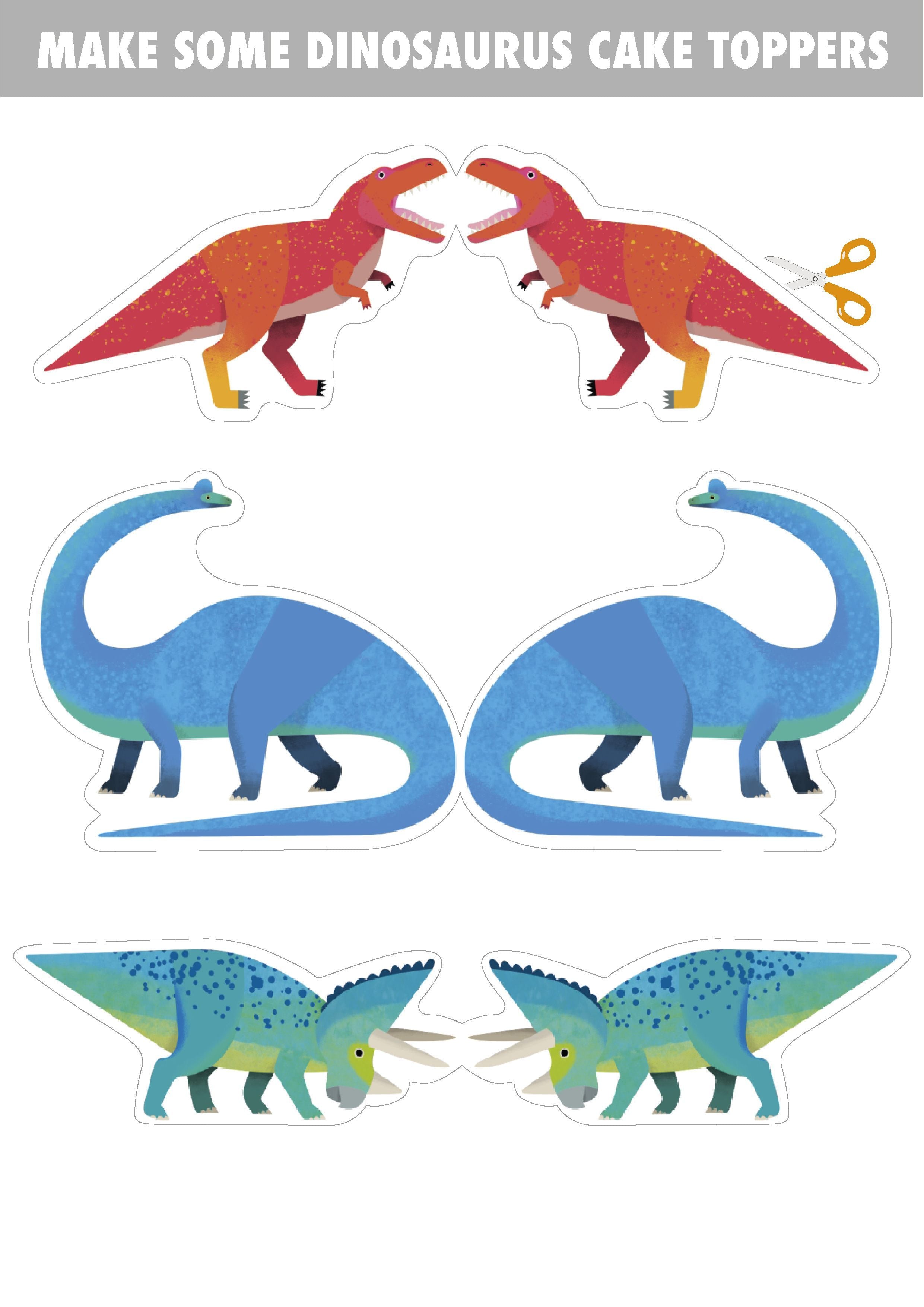 Printable - Party Dinosaurs