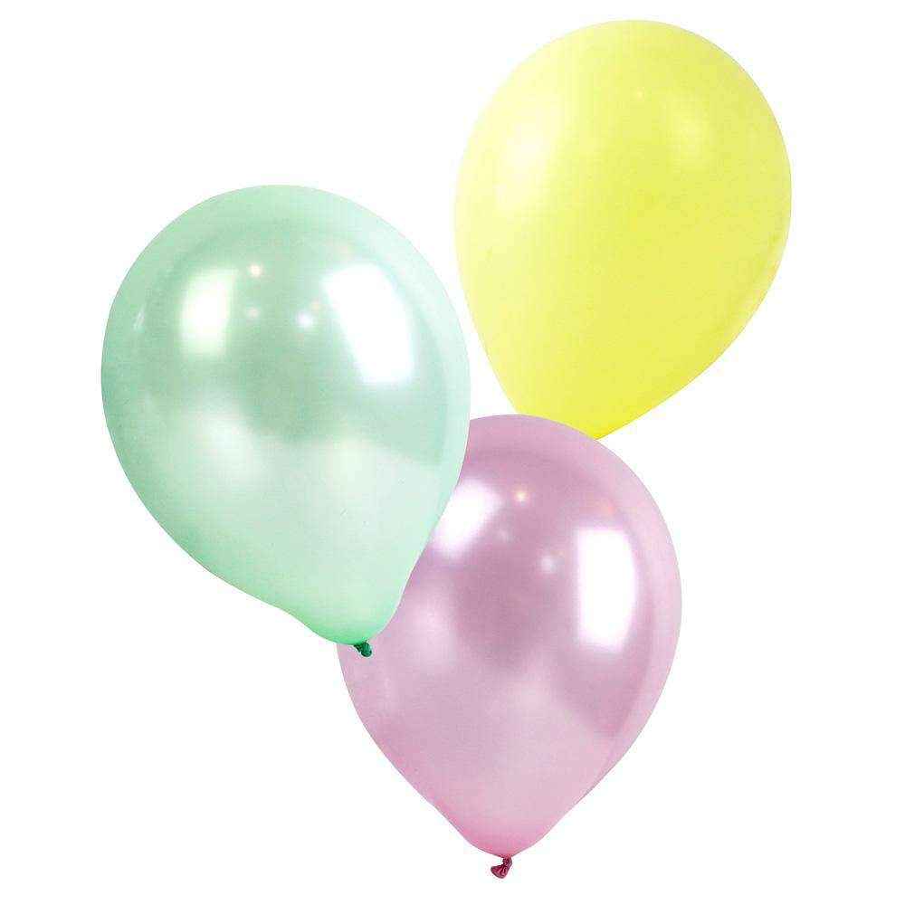 Pastel Balloons - 16 Pack