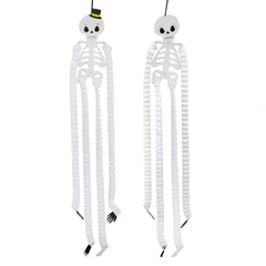 Halloween Skeleton Paper Honeycomb Hanging Decorations - 2 Pack