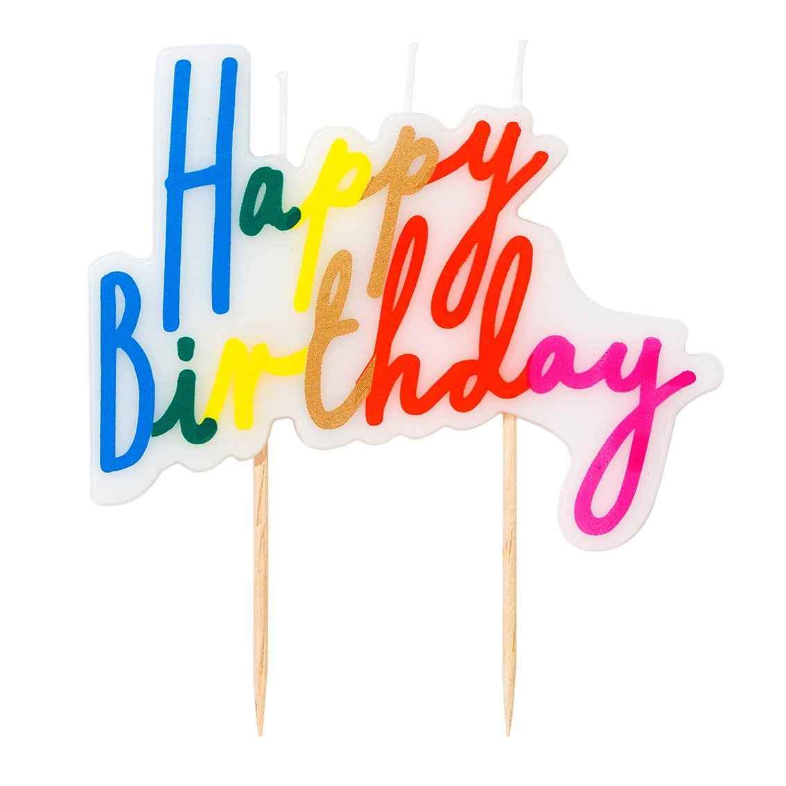 Happy Birthday Candle