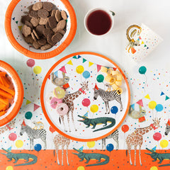 Party Safari Paper Plates - 8 Pack | Kids Birthday Party |