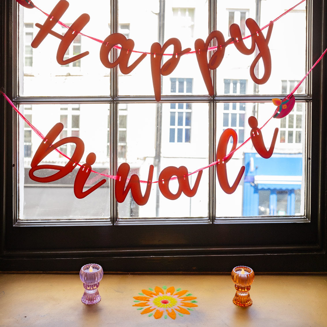 Happy Diwali Banner Garland - 3m