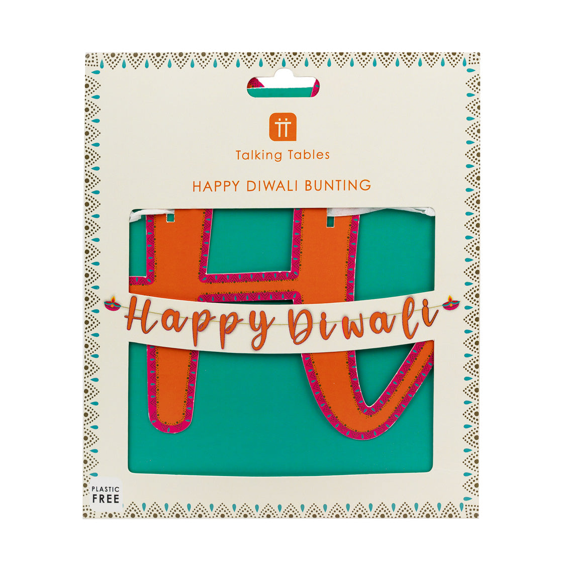 Happy Diwali Banner Garland - 3m