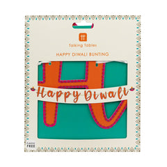 Happy Diwali Banner Garland - 3m