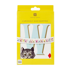Alice in Wonderland Double Sided Party Bunting - 3m