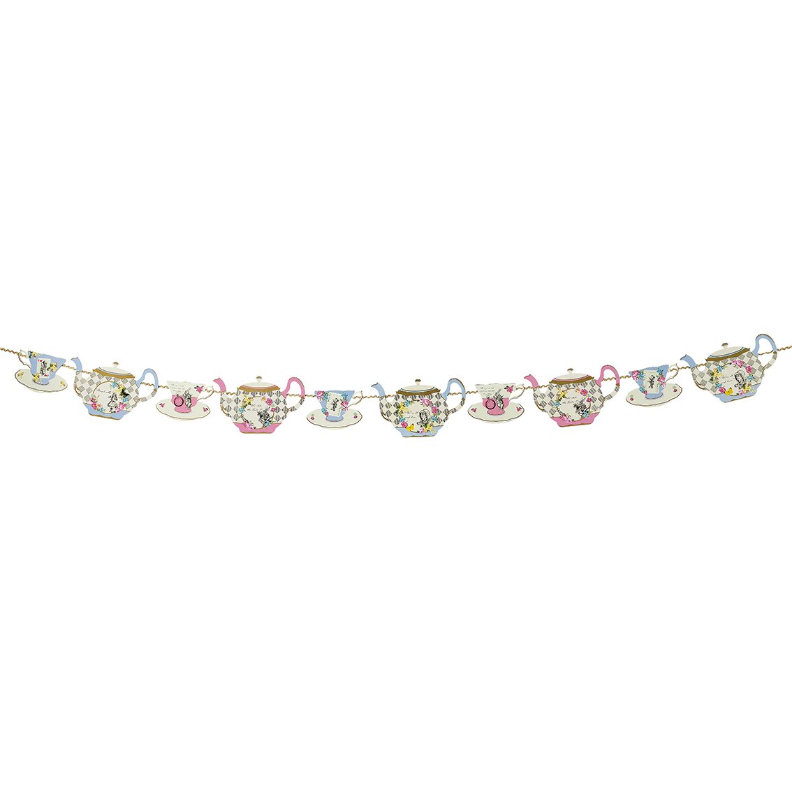Alice in Wonderland Teapot Party Bunting