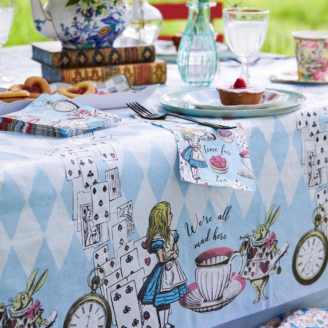 Blue Alice in Wonderland Party Pack - 16 Pack