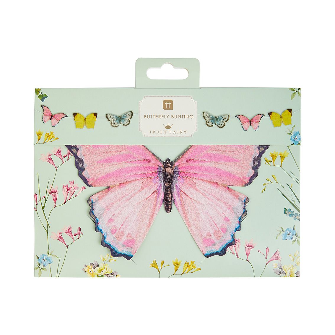 Colourful Butterfly Garland Bunting - 2.5m