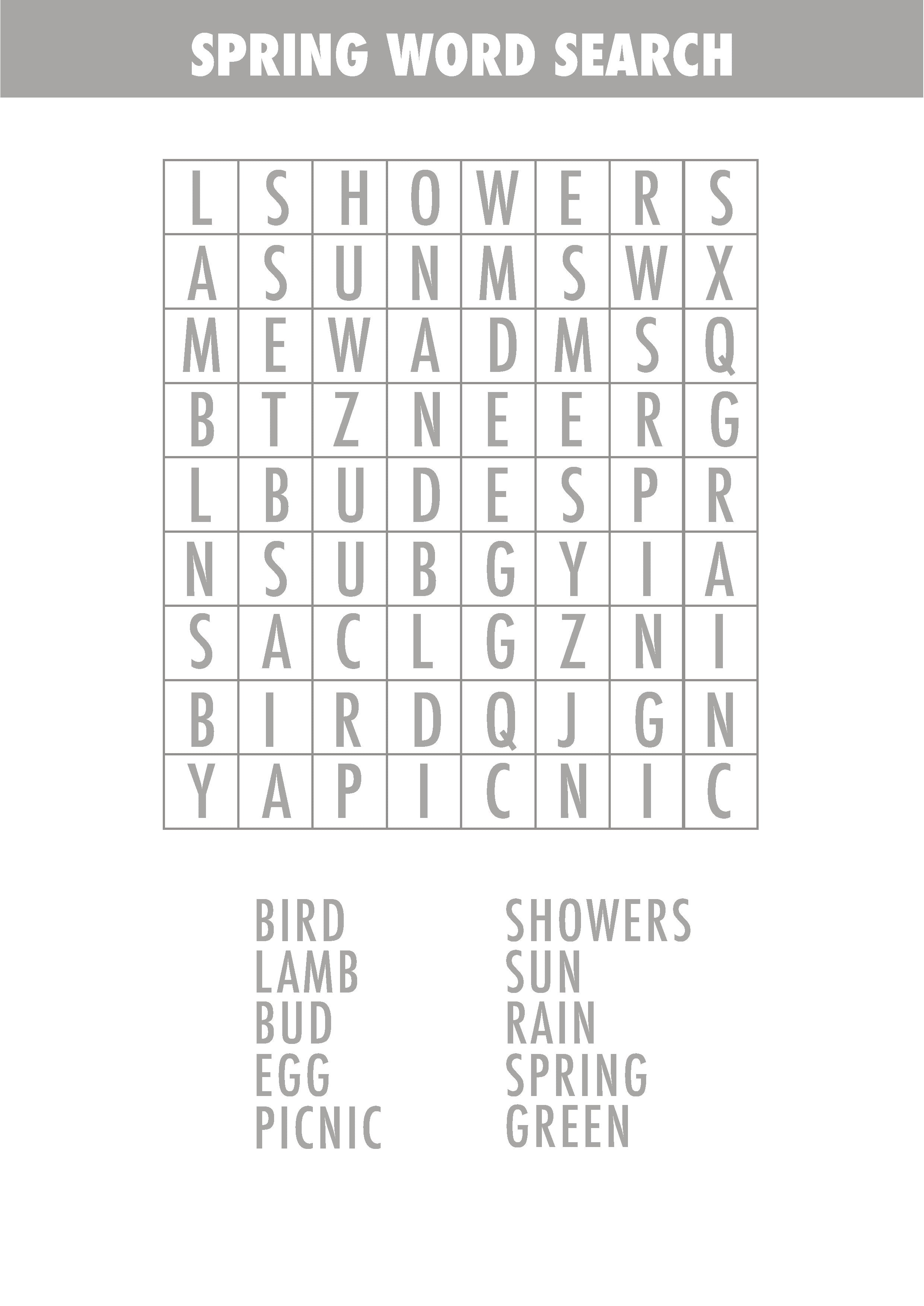 Printable - Free Kids Activities