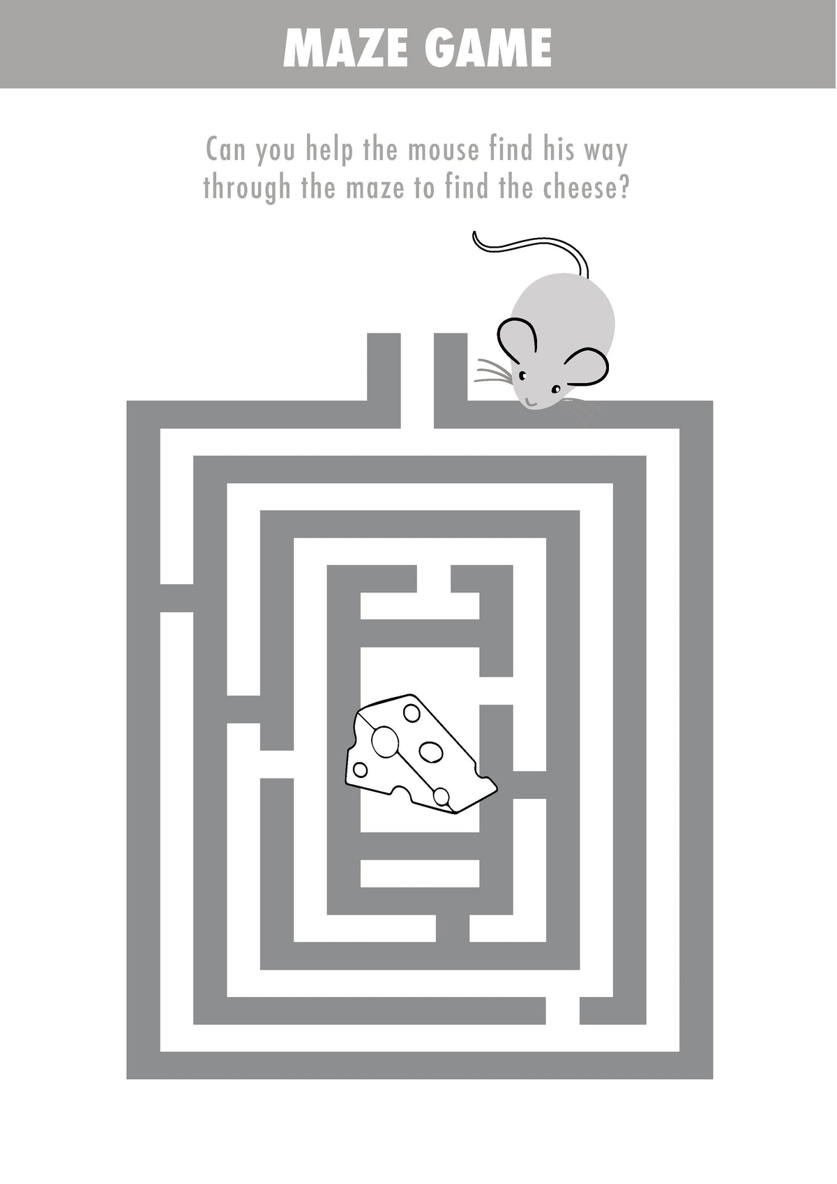 Printable - Free Kids Activities