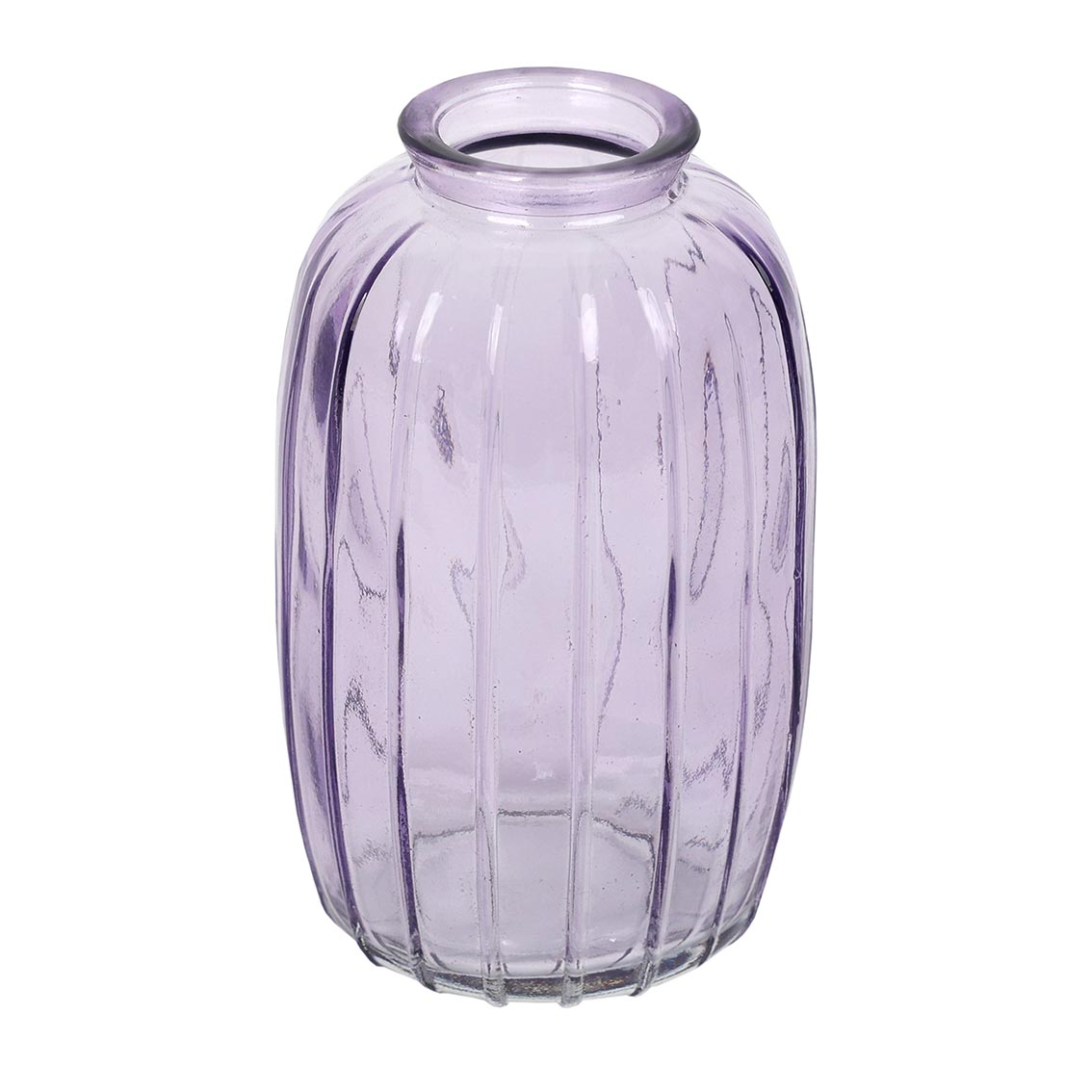 Lilac Tall Glass Bud Vase – 12cm