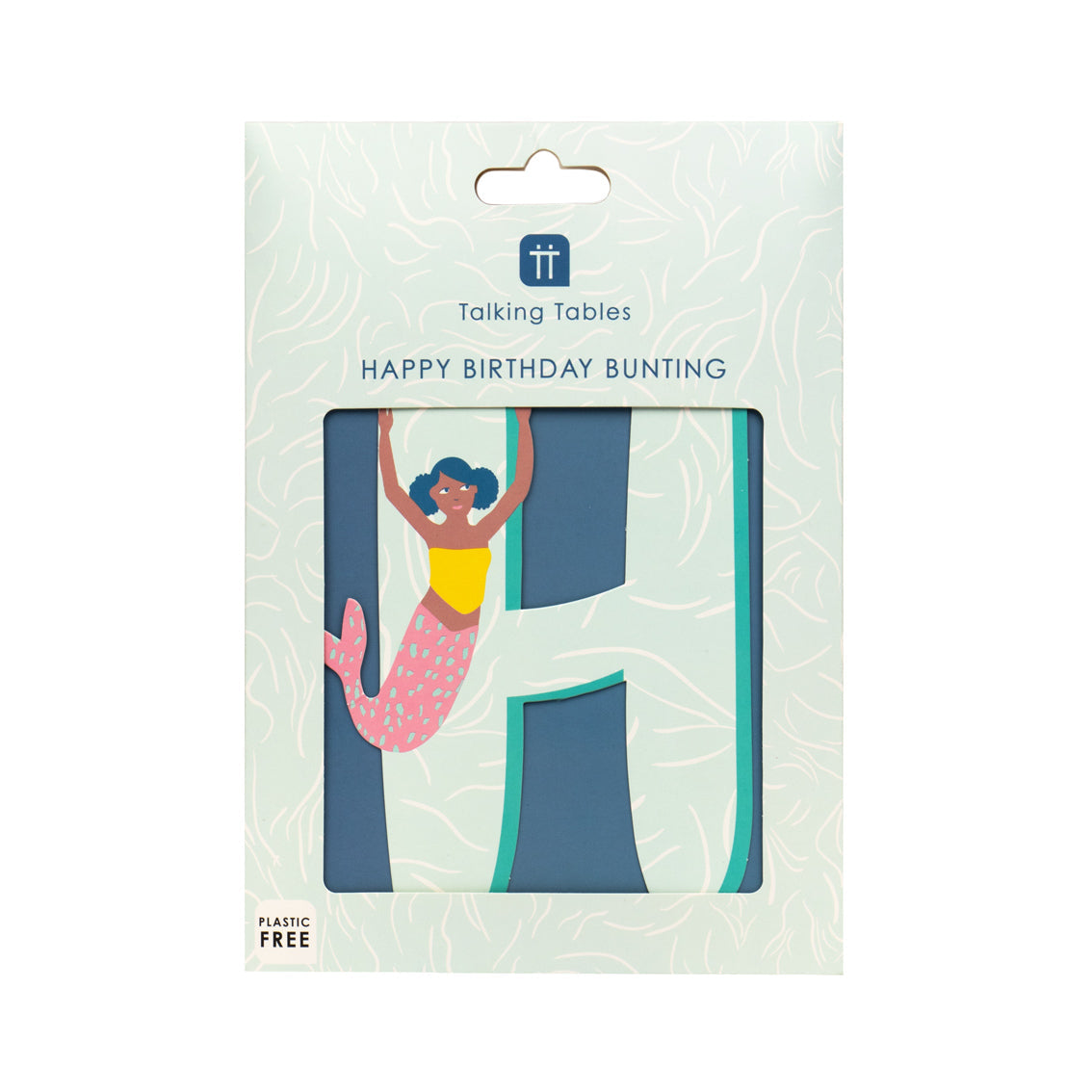 Mermaid Happy Birthday Paper Garland Banner - 3m