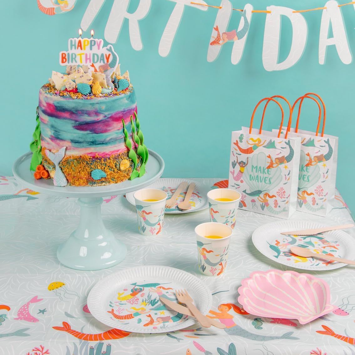 Mermaid Party Pack - 16 Pack