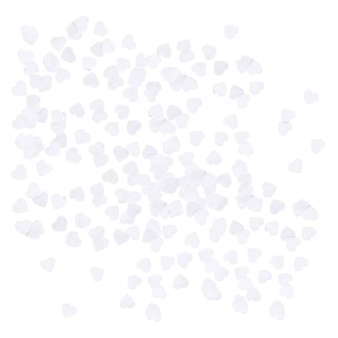 Modern Romance White Confetti